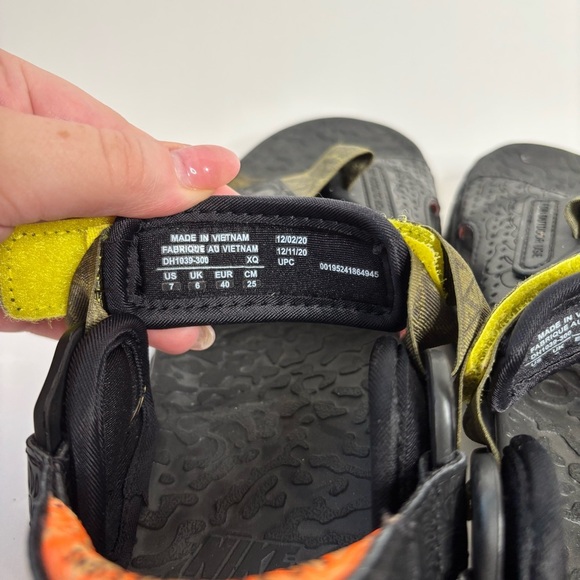 Men's Nike Sig Zane x ACG Air Deschutz+ 'Olive Canvas size 7 - Picture 7 of 10